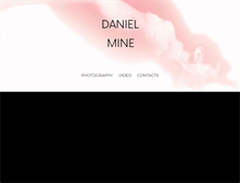 Tablet Screenshot of danielmine.com